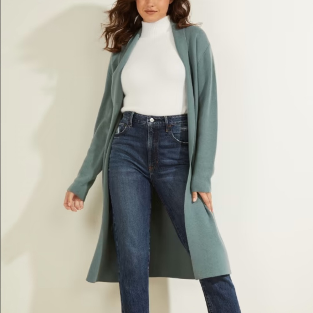 Clarissa Cashmere-Blend Cardigan Sweater | Guess